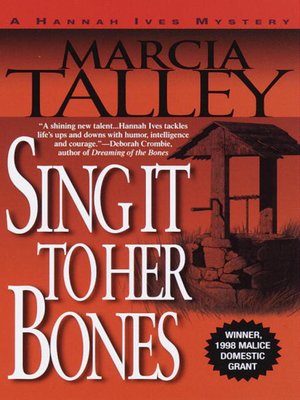 cover image of Sing It to Her Bones